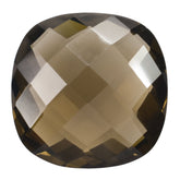 SMOKY QUARTZ BRIOLETTE CUSHION 20.00MM 21.79 Cts.