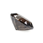 SMOKY QUARTZ CONCAVE CUT ROUND 10MM 2.93 Cts.
