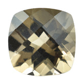 SMOKY QUARTZ CHECKER CUT CUSHION 7MM 1.38 Cts.