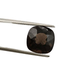 SMOKY QUARTZ SPECIAL CUT CUSHION 11MM 5.21 Cts.