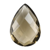 SMOKY QUARTZ BRIOLETTE PEAR 14X10MM 4.39 Cts.