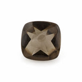 SMOKY QUARTZ BUFFTOP CUSHION 9MM 2.75 Cts.