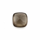 SMOKY QUARTZ BUFFTOP CUSHION 7MM 1.38 Cts.
