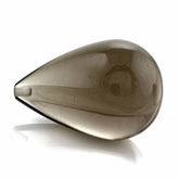 SMOKY QUARTZ PLAIN DROP (HALF DRILL) 30X20MM 72.30 Cts.