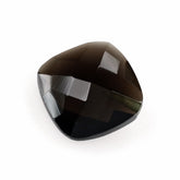 SMOKY QUARTZ BRIOLETTE CUSHION (HALF DRILL) 10MM 3.20 Cts.