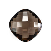 SMOKY QUARTZ BRIOLETTE CUSHION 20MM 22.44 Cts.