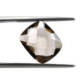 SMOKY QUARTZ BRIOLETTE CUSHION 12X10MM 4.50 Cts.