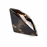 SMOKY QUARTZ CHECKER CUT TRILLION 22MM 25.05Cts.