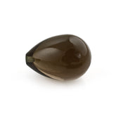 SMOKY QUARTZ PLAIN DROPS (HALF DRILL) 18X13MM 20.04Cts.