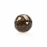 SMOKY QUARTZ FACETED DROPS (HALF DRILL) 8X6MM 2.01Cts.