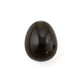 SMOKY QUARTZ PLAIN EGG DROPS (HALF DRILL) 16X13MM 19.42Cts.