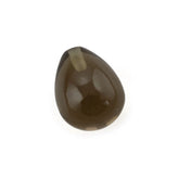 SMOKY QUARTZ PLAIN DROPS (HALF DRILL) 10X8MM 4.50Cts.