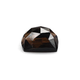 SMOKY QUARTZ ROSE CUT CUSHION CAB 11MM 5.90Cts.