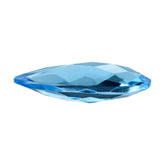 SWISS BLUE TOPAZ BRIOLETTE PEAR 18X7MM 5.08 Cts.