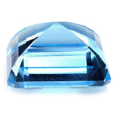 SWISS BLUE TOPAZ CUT SQUARE - OCTAGON 17.50MM 33.70 Cts.