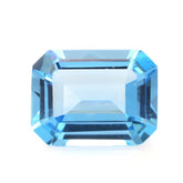 SWISS BLUE TOPAZ CUT OCTAGON 9X7MM 2.59 Cts.