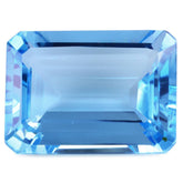 SWISS BLUE TOPAZ CUT OCTAGON (LITE) 18X13MM 18.85 Cts.