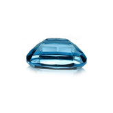 SWISS BLUE TOPAZ STEP CUT CUSHION (BABY SWISS) (CLEAN) 20.00X15.00 MM 25.47 Cts.