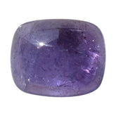 MILKY TANZANITE CUSHION CAB (A-SEMI MILKY) 11X9MM 4.70 Cts.