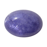 MILKY TANZANITE OVAL CAB (A) 14X10MM 5.91 Cts.