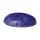 MILKY TANZANITE OVAL CAB (A) 14X10MM 5.83 Cts.
