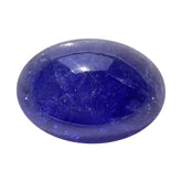 MILKY TANZANITE OVAL CAB (AAA) 14X10MM 8.15 Cts.