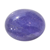 MILKY TANZANITE OVAL CAB (AA) 10X8MM 3.50 Cts.