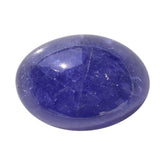 MILKY TANZANITE OVAL CAB (AA) 14X10MM 10.20 Cts.
