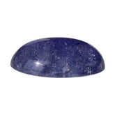 MILKY TANZANITE OVAL CAB (A-SEMI MILKY) 14X10MM 7.20 Cts.