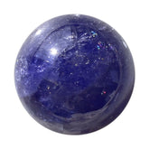 MILKY TANZANITE ROUND CAB (AAA) 13.50MM 11.70 Cts.