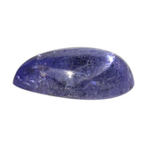 MILKY TANZANITE PEAR CAB (A-SEMI MILKY) 8X5MM 1.00 Cts.