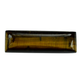 TIGER'S EYE QUARTZ RECTANGLE CAB 20X6MM 5.45 Cts.
