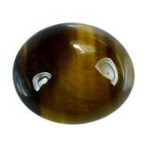 TIGER'S EYE QUARTZ OVAL CAB 20.50X17MM 24.00 Cts.