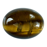 TIGER'S EYE QUARTZ OVAL CAB 16X12MM 10.61 Cts.