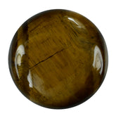 TIGER'S EYE QUARTZ ROUND CAB 30MM 54.95 Cts.
