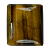 TIGER'S EYE QUARTZ SQUARE CAB 18X16MM 17.00 Cts.