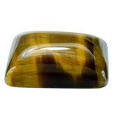 TIGER'S EYE QUARTZ SQUARE CAB 18X16MM 17.00 Cts.