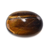 YELLOW TIGER'S EYE OVAL CAB 18X13MM 9.45 Cts.
