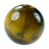 YELLOW TIGER EYE PLAIN ROUND BALL (F/D_0.60)(OPAQUE)(CLEAN) 3.00X3.00 MM 0.22 CTS