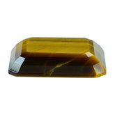 YELLOW TIGER EYE TABLE CUT OCTAGON CAB (FLAT BOTTOM)(OPAQUE)(CLEAN) 18.00X16.00 MM 11.55 CTS