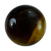 YELLOW TIGER EYE PLAIN ROUND CAB (OPAQUE)(CLEAN) 5.50X5.50 MM 0.69 CTS