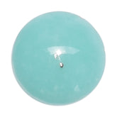 TURQUOISE LENTIL ROUND 3.50MM 0.18 Cts.