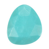 TURQUOISE ROSE CUT BRIOLETTE IRREGULAR PEAR 14X12MM 4.53 Cts.