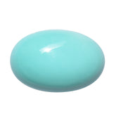 TURQUOISE OVAL CAB 15X10MM 6.40 Cts.