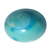 NATURAL TURQUOISE OVAL CAB 16X13MM 10.77 Cts.