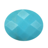 TURQUOISE BRIOLETTE OVAL 10X8MM 2.25 Cts.