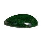 TSAVORITE PLAIN PEAR CAB (A/MILKY) 12.00X8.50 MM 3.61 Cts.