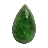 TSAVORITE PLAIN PEAR CAB (AAA/MILKY) 15.00X9.00 MM 5.54 Cts.