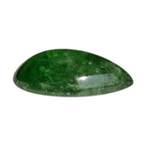 TSAVORITE PLAIN PEAR CAB (AAA/MILKY) 15.00X9.00 MM 5.54 Cts.