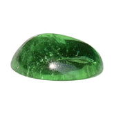 TSAVORITE PLAIN ROUND CAB (AA/MILKY) 7.00X7.00 MM 1.33 Cts.